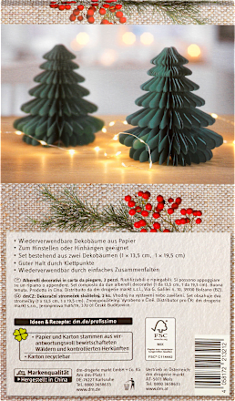 Dekobaum aus Papier 2fach Profissimo