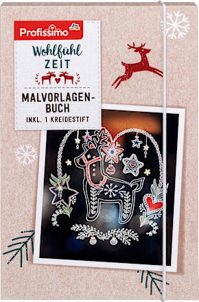 Malvorlagenbuch mit 8 Vorlagen Profissimo