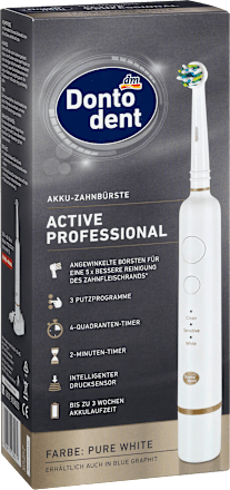 Elektrische Zahnbürste Active Professional Pure Dontodent