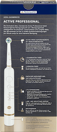 Elektrische Zahnbürste Active Professional Pure Dontodent