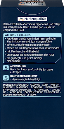 After Shave Fresh Balea MEN