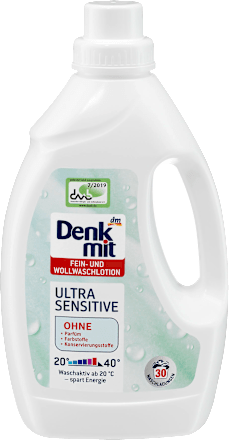 Fein- und Wollwaschlotion Ultra Sensitive Denkmit
