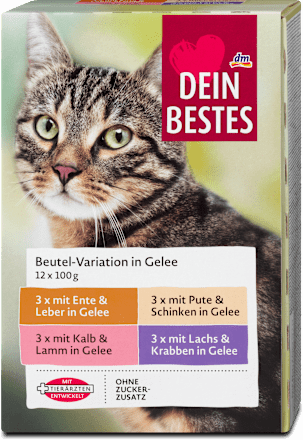 Potpuna hrana za mačke - meso DEIN BESTES