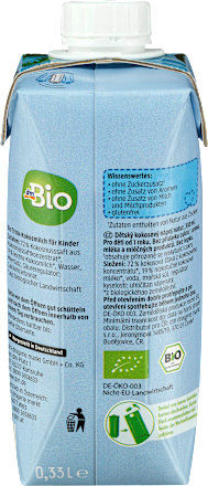 Trink Kokosmilch Pur ab 1 Jahr dmBio