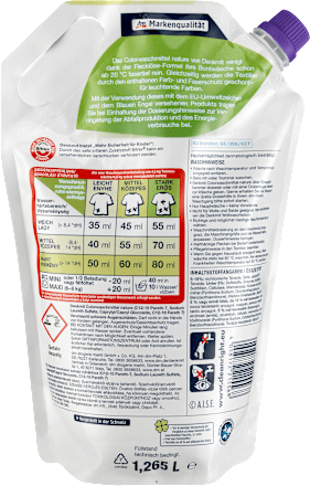 Colorwaschmittel flüssig nature Denkmit