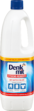 Hygienereiniger mit Aktiv-Chlor Denkmit