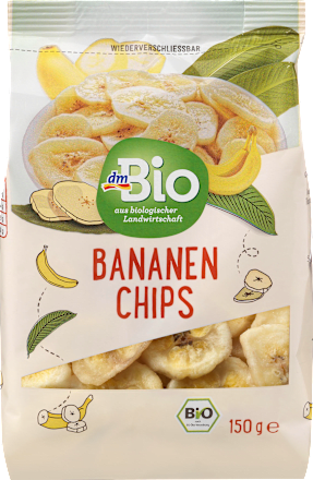 Chipsy bananowe dmBio