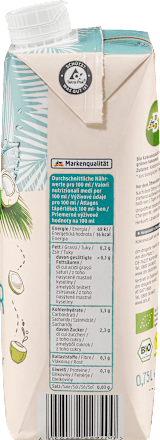 Kokos Wasser Natur dmBio