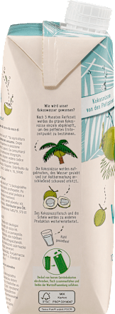Kokos Wasser Natur dmBio