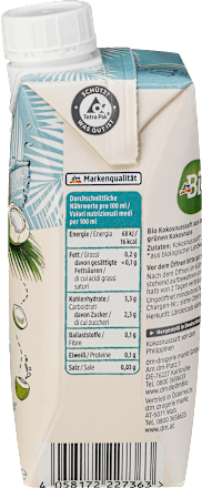 Kokoswasser Natur dmBio