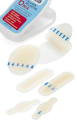 Fuß Blasen-Pflaster, Mix Balea