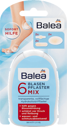 Fuß Blasen-Pflaster, Mix Balea