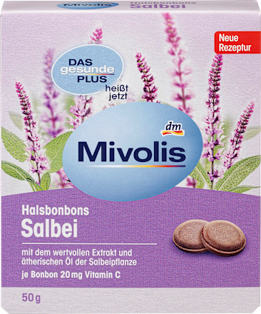 Halsbonbons Salbei Mivolis