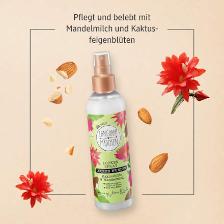 Lockenspray Locken Wunder Langhaarmädchen