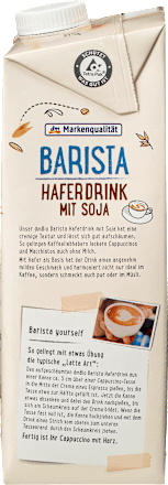 Barista Hafer Drink mit Soja dmBio