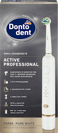 Elektrische Zahnbürste Active Professional Pure Dontodent