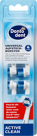 Aufsteckbürsten Active Clean Dontodent