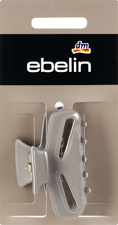 Fermaglio per capelli grigio ebelin