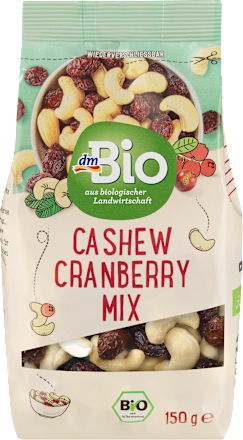 Nuss- & Trockenobst-Mischung Cashew Cranberry Mix  dmBio