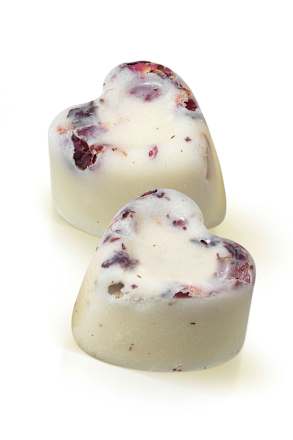 Badeherzen Rose Balea