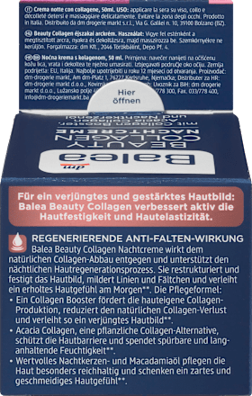 Krem na noc z kolagenem Beauty Collagen Balea
