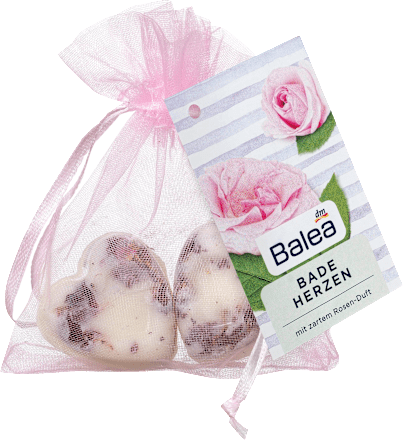 Badeherzen Rose Balea