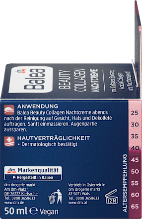 Krem na noc z kolagenem Beauty Collagen Balea