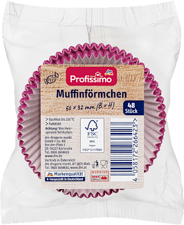 Muffinförmchen Profissimo