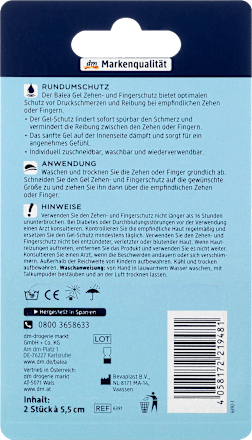 Gel Zehen- & Fingerschutz Balea