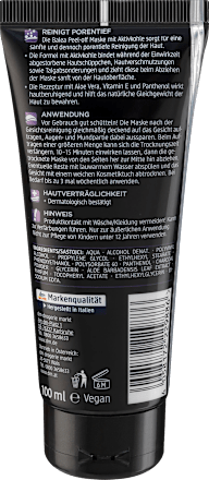 Пилинг маска с активен въглен Balea