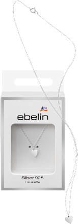 Halskette 925 Silber Herz-Anhänger ebelin