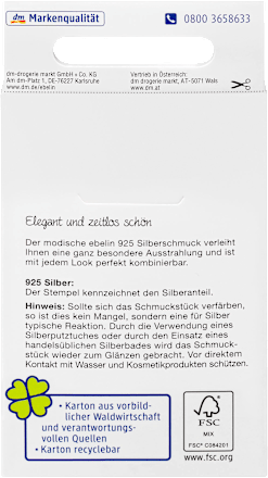 Ohrstecker Herz 925 Silber ebelin