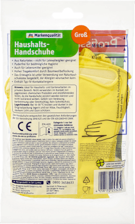 Haushalts-Handschuhe G Profissimo
