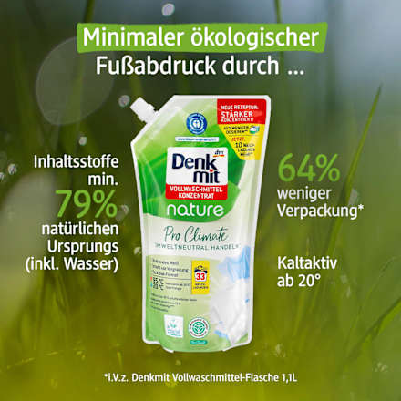 Vollwaschmittel Konzentrat Pro Climate Nature Denkmit