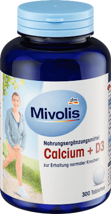 Tablety Calcium + D3  Mivolis