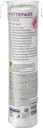 Dischete din bumbac și mătase ebelin