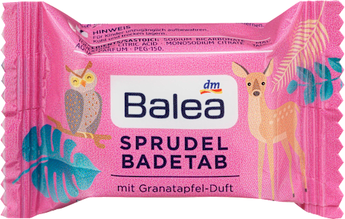Šumivá prísada do kúpeľa s ovocnou vôňou Balea