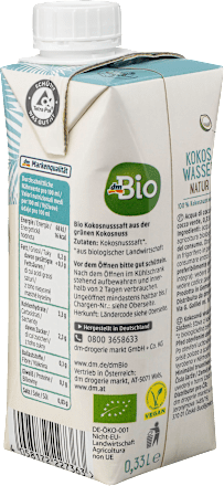 Kokoswasser Natur dmBio