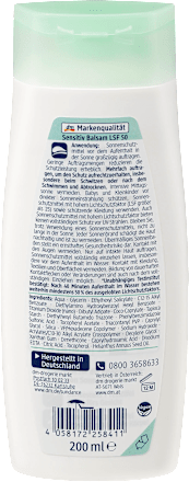 Balsam do opalania Sensitiv SPF 50 SUNDANCE