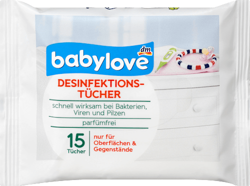 babylove Desinfektionstücher babylove