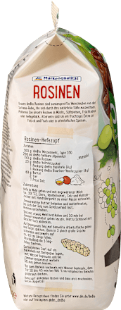 Trockenobst Rosinen dmBio