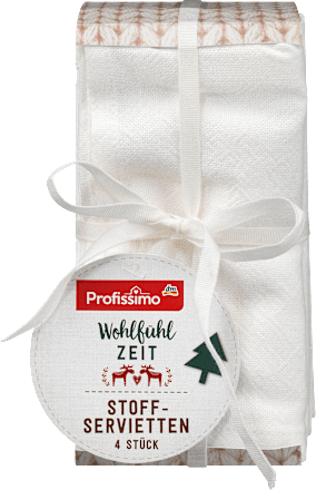 Stoffservietten, weiß Profissimo