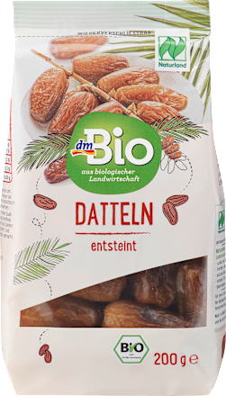 Trockenobst Datteln, entsteint dmBio