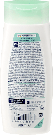 Kids Mleczko do opalania Sensitiv SPF 30 SUNDANCE