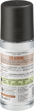 Deo Roll-On Rough Nature alverde MEN