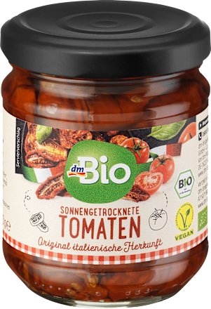 Tomaten, sonnengetrocknet, eingelegt in Öl dmBio