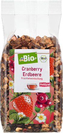 dmBio Früchteteemischung Cranberry Erdbeere, loser Tee dmBio