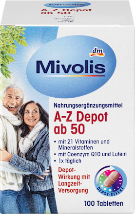 A-Z Depot ab 50, Tabletten, 100 St Mivolis