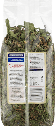 Nagersnack, Löwenzahn mit Kornblumen & Kamille, Naturverliebt Dein Bestes