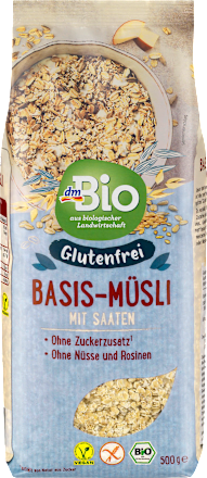 Basis-Müsli mit Saaten glutenfrei  dmBio